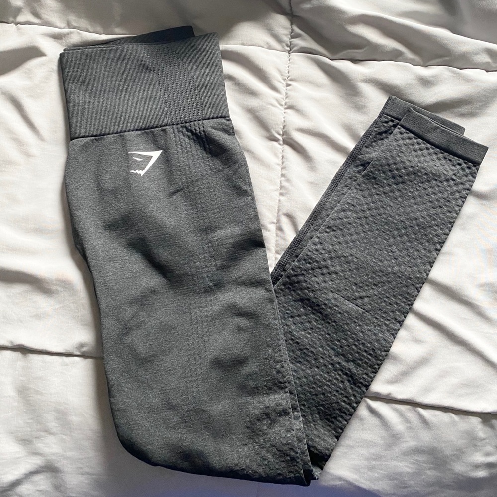 Black Seamless Gymshark Leggings